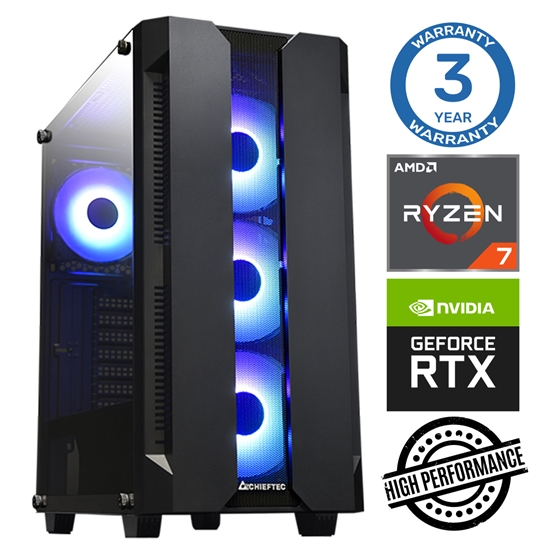 Изображение INTOP Ryzen 7 5700X 16GB 250SSD M.2 NVME RTX3050 8GB no-OS