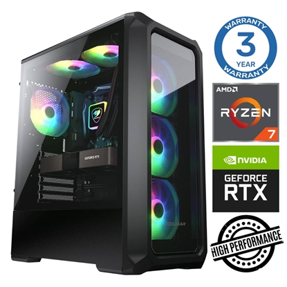 Изображение INTOP Ryzen 7 5700X 32GB 1TB SSD M.2 NVME RTX3050 6GB no-OS