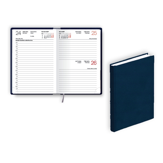 Picture of Kabatas plānotājs 2026.gadam EKO Mono, diena, 98x150 mm, balacron, zils
