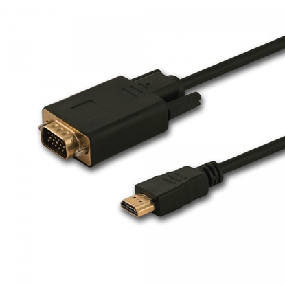 Attēls no Kabel HDMI (M) - VGA (M) 1,8m  CL-197