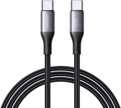Picture of Kabel USB Joyroom USB-C - USB-C 2 m Czarny (6956116797904)