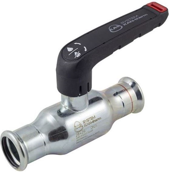 Picture of Karbona lodveida krāns 35, presējams, KAN-therm