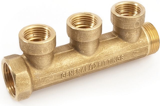 Picture of Kolektors 1'' - 2-ceļi ar 1/2'' iekšējo vītni GF