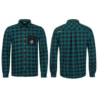 Изображение Krekls Rock Machine Trail, melna/zila, XL