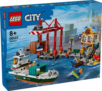 Picture of LEGO City Nadmorski port ze statkiem towarowym (60422)