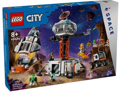 Picture of LEGO City 60434 Space Base and Rocket Launchpad Constructor