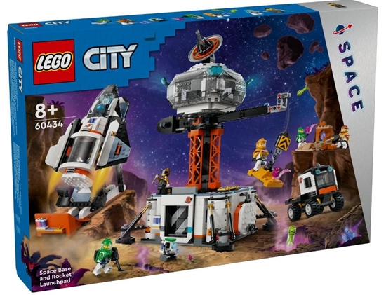 Picture of LEGO City 60434 Space Base and Rocket Launchpad Constructor