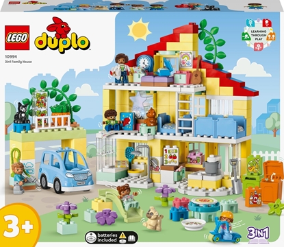 Изображение LEGO Duplo Dom rodzinny 3 w 1 (10994)