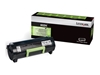 Picture of Lexmark 60F0HA0 toner cartridge 1 pc(s) Original Black
