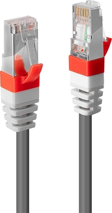 Attēls no Lindy 0.5m Cat.6A S/FTP LSZH Network Cable, Grey (Fluke Tested)