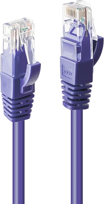 Attēls no Lindy 1m Cat.6 U/UTP Network Cable, Purple