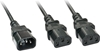 Изображение Lindy 2m C14 to 2x C13 Y Extension Cable