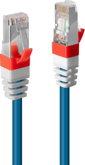 Picture of Lindy Cat.6 (A) SSTP / S/FTP PIMF Premium 1.0m networking cable Blue 1 m