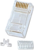 Picture of Lindy RJ-45 Male Connector, 8 Pin UTP CAT6, Pack of 10