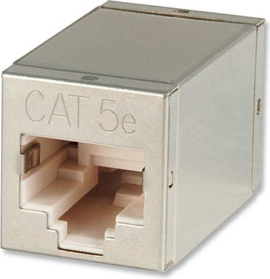 Picture of Lindy RJ45 STP double coupling, Cat. 5e