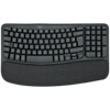 Picture of Logitech Wave Keys keyboard RF Wireless + Bluetooth QWERTY US International Graphite