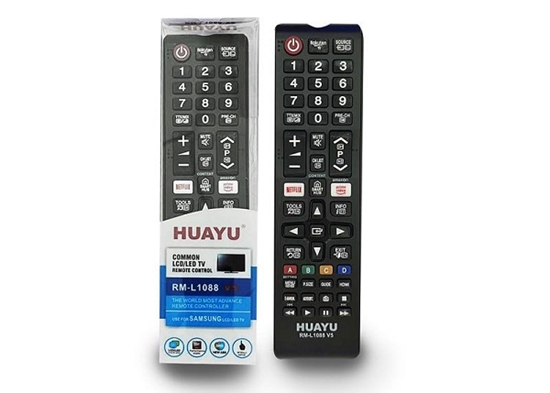 Picture of LXH1088V5 TV pults LCD/LED televizoram SAMSUNG RM-L1088 v5 SMART, NETFLIX, Prime VIDEO, RAKUTEN, 3D