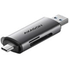 Изображение MEMORY READER USB-C+USB3.2 2SL/SD/MICROSD CRE-SAC AXAGON