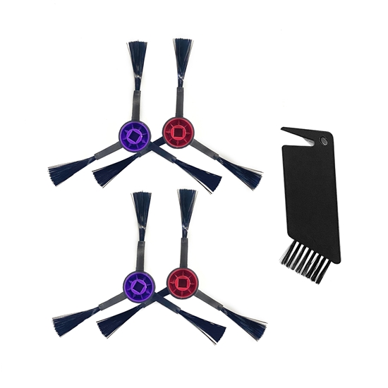 Picture of Midea M9 Spare parts kit: 2x Side Brushes L, 2x Side Brushes R, 1x Cleaning Brush