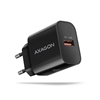 Picture of MOBILE CHARGER WALL USB 18W/1PORT BLACK ACU-QC18 AXAGON