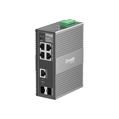 Изображение Switch|TP-LINK|Switch type Managed|4xRJ-45 ports|RJ-45 Ports Type Gigabit Ethernet (10/100/1000)|1xCombo SFP ports quantity|1xSFP module slots quantity|IES206G