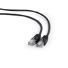 Изображение PATCH CABLE CAT5E UTP 0.25M/BLACK PP12-0.25M/BK GEMBIRD