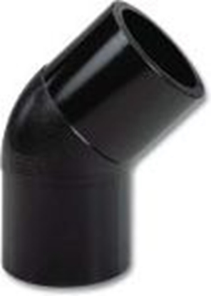 Attēls no PE kontaktmetin. līkums 45' Pn10/SDR17 D225