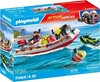Picture of Playmobil - Action Heroes ód stray poarnej ze skuterem wodnym (71464)