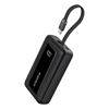 Picture of Powerbank ZOLO 20000mAh 30W wbudowany kabel USB-C, czarny
