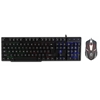 Picture of Rebeltec OPPRESSOR Gaming Combo Set Keyboard with LED RGD + Mouse 2400DPI USB Black (ENG)