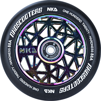 Attēls no Ritenis NKD Black Widow Black Rainbow 120mm