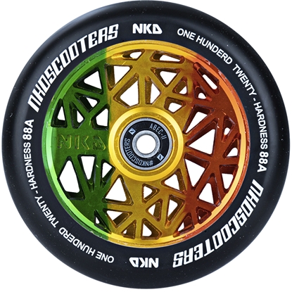 Attēls no Ritenis NKD Black Widow Black Rasta 120mm