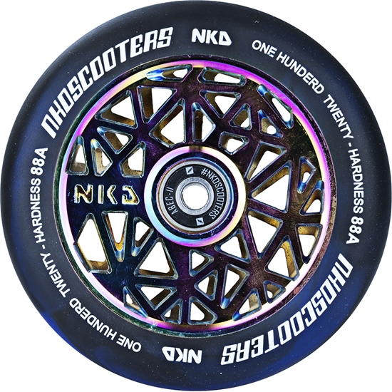 Picture of Ritenis NKD Black Widow Bue Rainbow 120mm