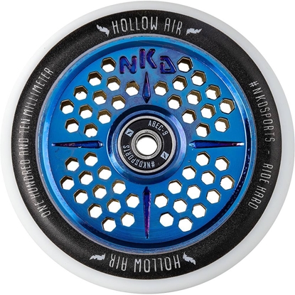 Attēls no Ritenis NKD Hollow Air 110mm White Neo Blue