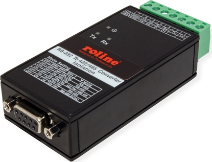 Attēls no Roline Converter RS232 to RS422/485, with Isolation, for DIN Rail