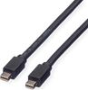 Picture of Roline DisplayPort Cable, Mini DP - Mini DP, M/M, black, 2 m