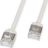 Picture of Roline U/FTP Data Center Patch Cord Cat.6A (Class EA), LSOH, Slim, Ultra Short Connector, grey, 0.5 m