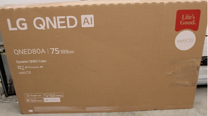Изображение SALE OUT. LG 75QNED80A3A 75" (189 cm) LED LCD TV | LG TV | 75QNED80A3A | 75 | Smart TV | webOS 25 | 4K UHD | DAMAGED PACKAGING