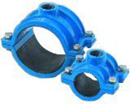 Picture of Segli PE/PVC caurulei D63 x 1 1/2'' BLUCAST