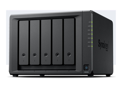 Attēls no NAS EXPAN TOWER 5BAY/NO HDD ESATA DX525 SYNOLOGY