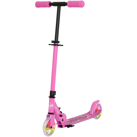 Picture of Skrejritenis Story Wild kids 2 (73–85 cm) Pink Led