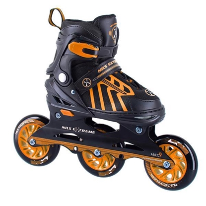 Attēls no Skrituļslidas NA18812 A ORANGE SIZE S (29-33) IN-LINE SKATES NILS EXTREME