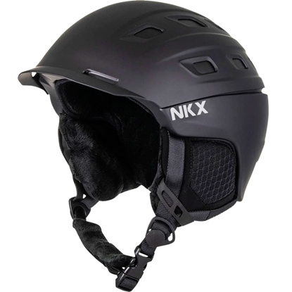 Attēls no Slēpošanas ķivere NKX Guard Snow Helmet Melna S zimērs