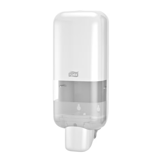 Picture of Soap and sanitizer dispenser Tork S4, White