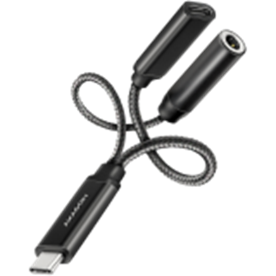 Picture of SOUND CARD ADAPTER USB-C/3.5MM/HI-RES DAC ADA-HCPD AXAGON