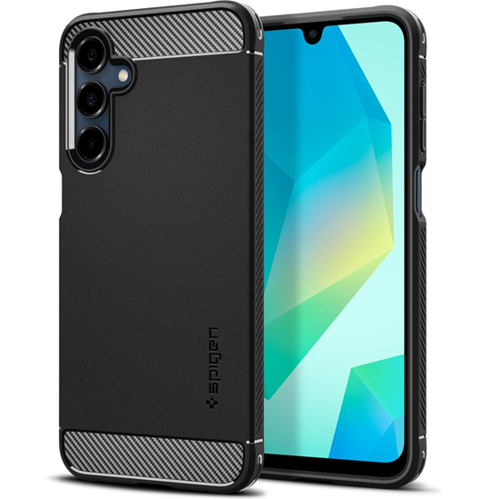 Изображение Spigen SPIGEN RUGGED ARMOR GALAXY A16 4G / 5G MATTE BLACK