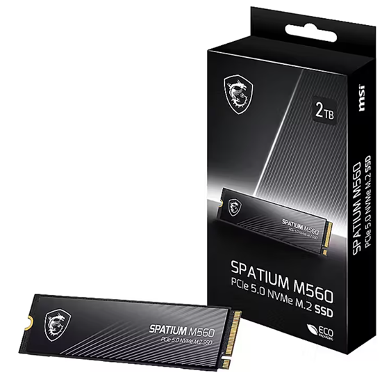 Picture of SSD Disks MSI Spatium M560 2TB Gen5 NVMe