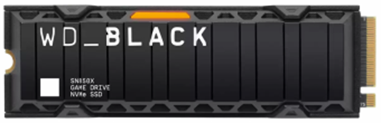 Picture of SSD disks Sandisk WD Black SN850X 1TB ar dzesētāju