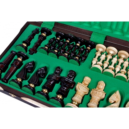 Attēls no Šahs Royal DE LUX 650x325x80mm, karalis 130mm