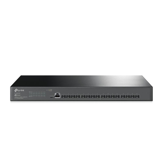 Picture of TP-Link TL-SX3016F network switch Managed L2/L2+ None Black